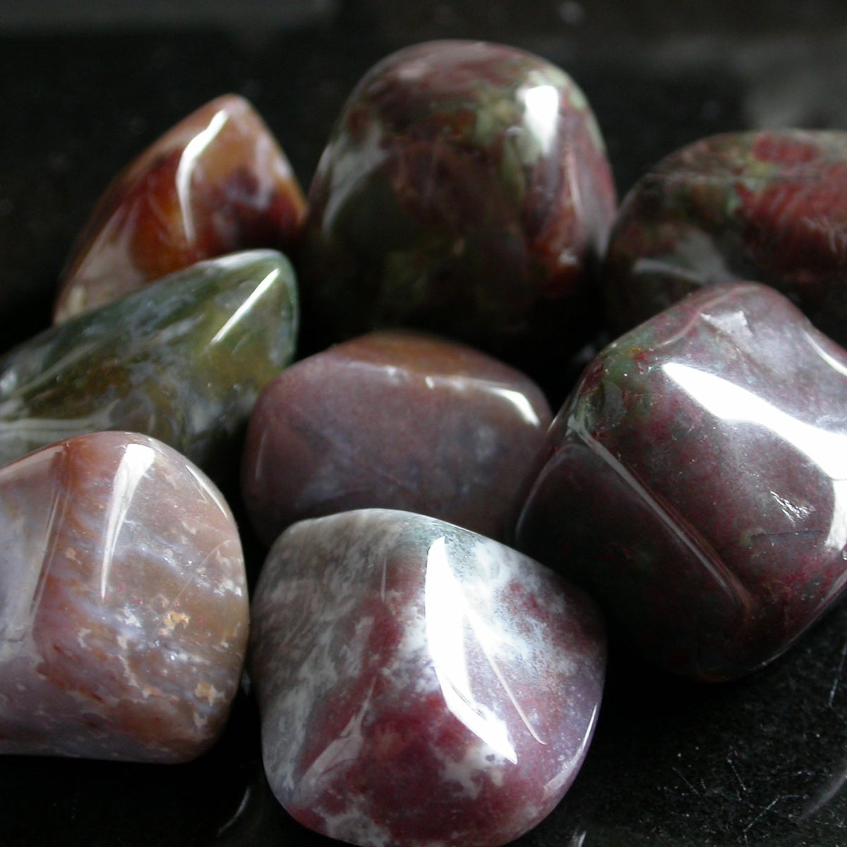Brazilian Bloodstone stone of courage – Song of Stones