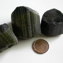 Load image into Gallery viewer, Green Cat&#39;s Eye Tourmaline - Song of Stones