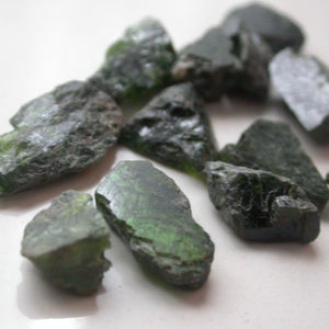 Raw Chrome Diopside - Song of Stones