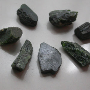 Raw Chrome Diopside - Song of Stones