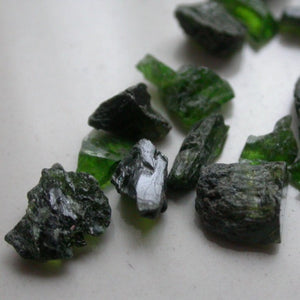 Raw Chrome Diopside - Song of Stones