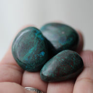 Chrysocolla Tumbles from Peru - Song of Stones