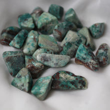 Load image into Gallery viewer, Chrysocolla Tumbles - Song of Stones