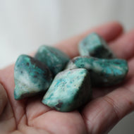 Chrysocolla Tumbles - Song of Stones