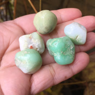 Chrysoprase Tumbles - Song of Stones