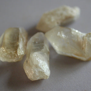 Soft Golden Citrine Crystals - Song of Stones
