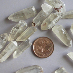 Citrine Lemurian Crystals - Song of Stones