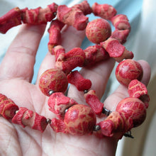 Load image into Gallery viewer, Natural Red Coral Necklace - Song of Stones