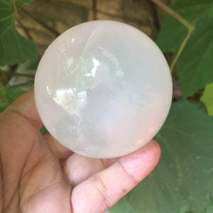 Filled with Stars Metamorphosis Quartz Crystal Sphere - Song of Stones