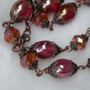 Heart Fire Necklace - Song of Stones