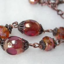Load image into Gallery viewer, Heart Fire Necklace - Song of Stones