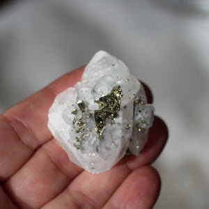 Fluorite and Quartz Crystals - Song of Stones