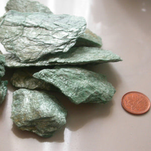 Raw Fuchsite - Song of Stones