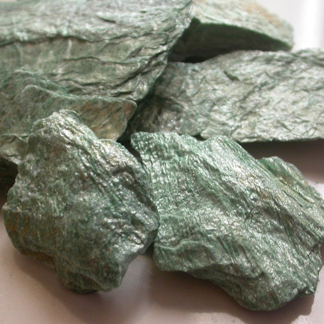 Raw Fuchsite - Song of Stones