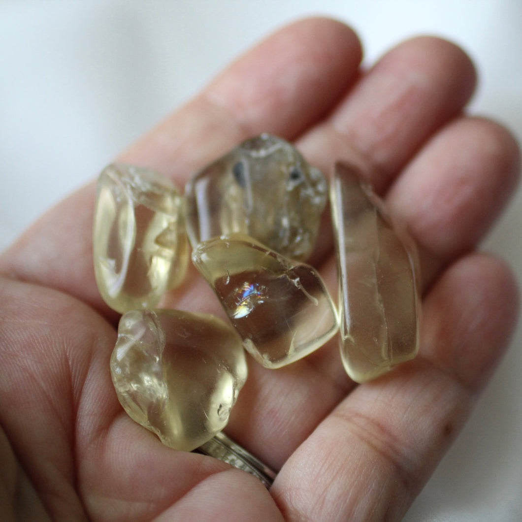 Bytownite Golden Labradorite Tumbled Crystals - Song of Stones