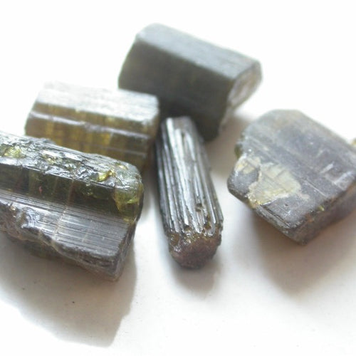 Green Zimbabwe Tourmaline - Song of Stones