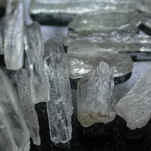 Hiddenite Crystals - Song of Stones