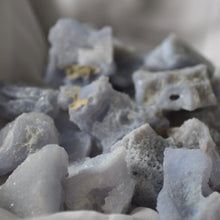 Load image into Gallery viewer, Holly Blue Drusy Guardians of the Inner Heart - Song of Stones