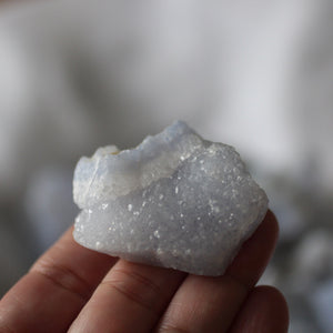 Holly Blue Drusy Guardians of the Inner Heart - Song of Stones