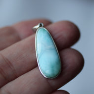 Larimar Pendant - Song of Stones