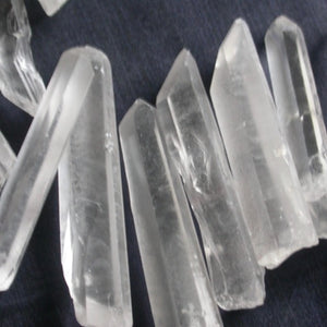 Brazil Laser Wand Crystals - Song of Stones