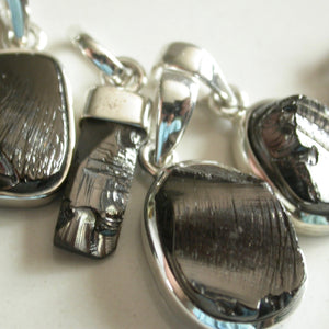 Noble Shungite Pendants - Song of Stones