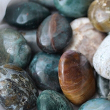 Load image into Gallery viewer, Ocean Jasper Palm Stones - Song of Stones