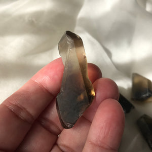 Natural Ouro Verde Metamorphosis Quartz crystals