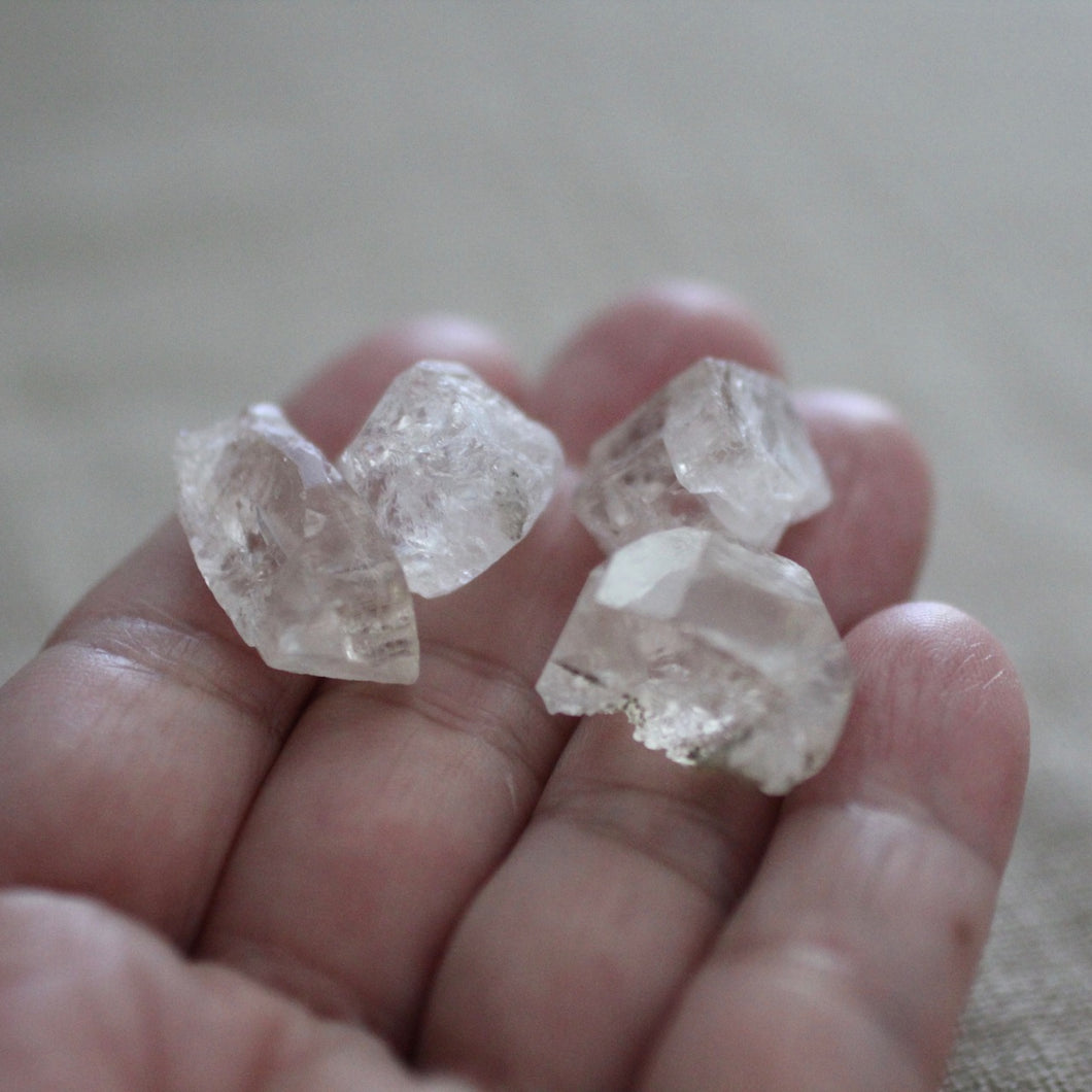 Peach Topaz Crystals - Song of Stones