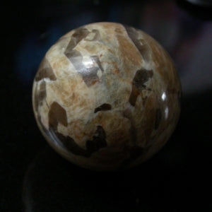 Scribal'd Moonstone Sphere - Song of Stones