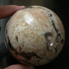 Load image into Gallery viewer, Scribal&#39;d Moonstone Sphere - Song of Stones