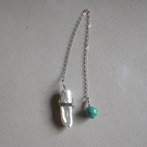 Handmade Pearl Pendulum - Song of Stones