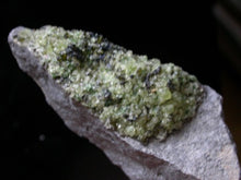 Load image into Gallery viewer, Peridot Crystals on Basalt - Song of Stones