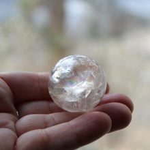 Load image into Gallery viewer, Golden Phantom Amethyst Crystal Spheres Large - Song of Stones