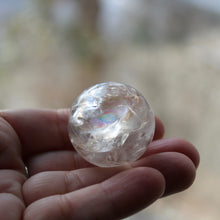 Load image into Gallery viewer, Golden Phantom Amethyst Crystal Spheres Large - Song of Stones
