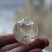 Load image into Gallery viewer, Golden Phantom Amethyst Crystal Spheres Large - Song of Stones