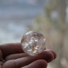 Load image into Gallery viewer, Golden Phantom Amethyst Crystal Spheres Large - Song of Stones
