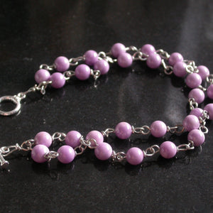 Phosphosiderite double strand Bracelet - Song of Stones