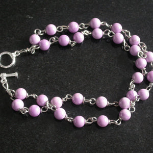 Phosphosiderite double strand Bracelet - Song of Stones