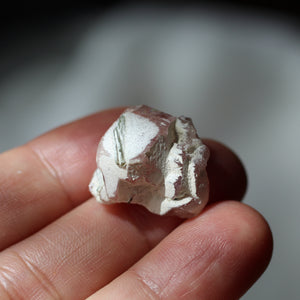 Pink Apatite Crystal Blue