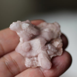 Pink Fur Baby Quartz Crystals - Song of Stones