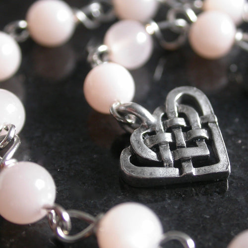 Pink Moonstone Bracelet - Song of Stones