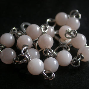 Pink Moonstone Bracelet - Song of Stones
