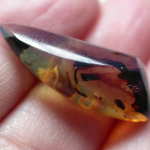 Polished Blue Amber - Song of Stones