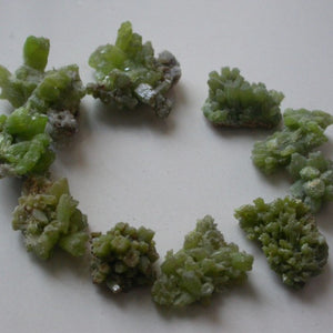 Pyromorphite Crystal Clusters - Song of Stones