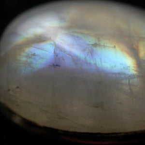 Flashy Rainbow Moonstone Pendant 41402 - Song of Stones