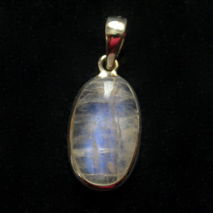 Flashy Rainbow Moonstone Pendant 41411 - Song of Stones