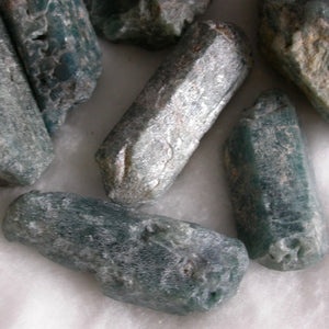 Blue Apatite Crystals - Song of Stones