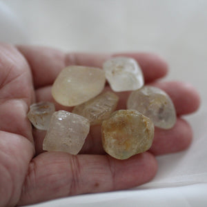 River Tumbled Topaz Crystal Orbs - Song of Stones