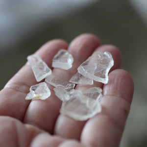 River Tumbled Topaz Crystal leaves - Song of Stones